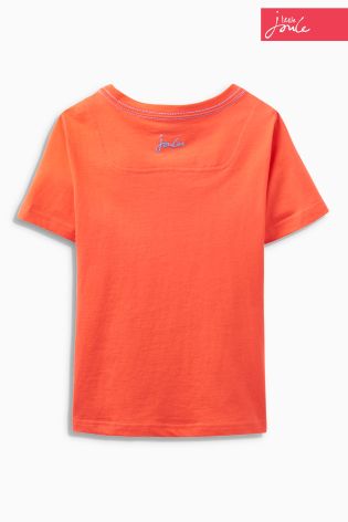 Orange Little Joule Lobster T-Shirt